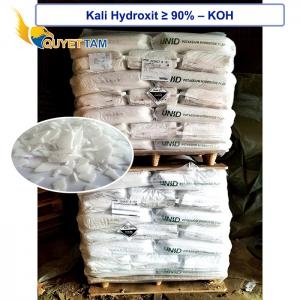 Kali Hydroxit 90% – KOH (25kg/bao Trung Quốc, Hàn Quốc, USA)